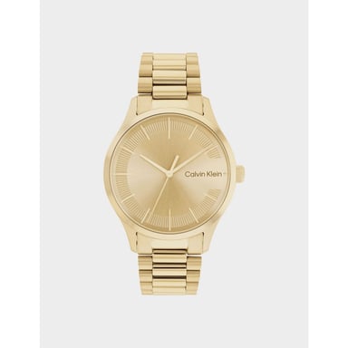 Montre Iconic Bracelet Calvin Klein Pour Accessoires en Doré