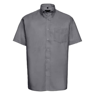 Russell Collection - "Oxford" Formelles Hemd für Herren (Silber)