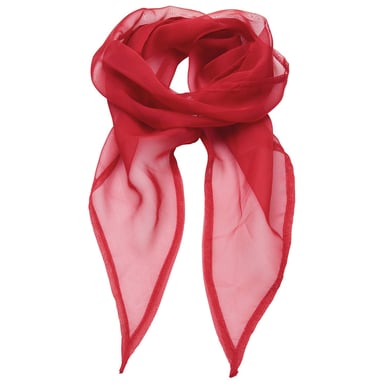 Premier - "Colours" Schal für Herren/Damen Unisex (Rot)