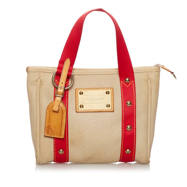 Vintage Louis Vuitton Antigua Cabas PM Brown