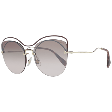 Miu Miu Sonnenbrille MU50TS R1JQZ9 60 Frauen Burgund
