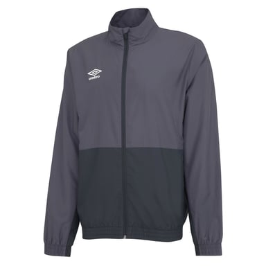 Umbro Herren Woven Trainingsjacke (Carbon/Schwarz)