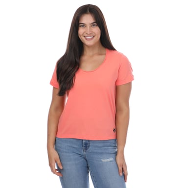 Women's Ted Baker Miarna V-Neck Easy Fit T-Shirt in Pink