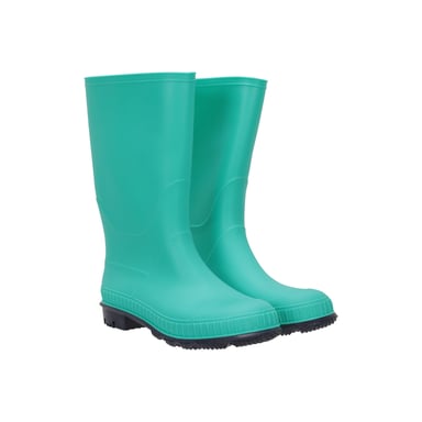 Mountain Warehouse Childrens/Kids Plain Wellington Stiefel (Dark Teal)