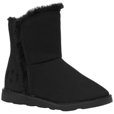 Superga Childrens/Kids 4033 Wildleder-Stiefel (Schwarz)