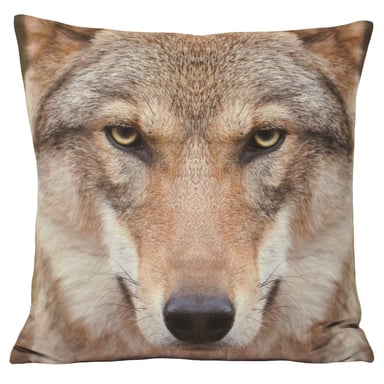 Animal Wolf 45X45 Poly Cushion