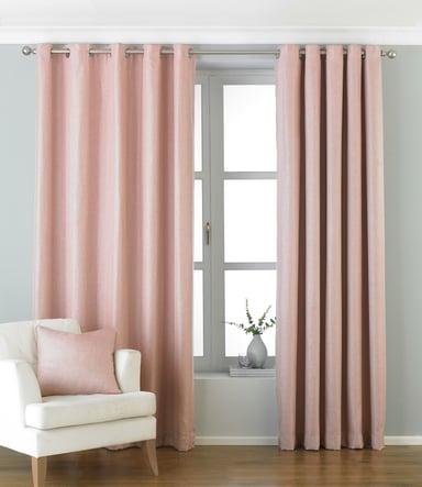 Atlantik Twill Gewebte Ösenschals in Blush