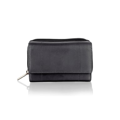Genuine sturdy leather purse card holder wallet by Woodland Leathers