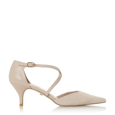 Dune Ladies CARTA Cross Over Strap Court Shoes
