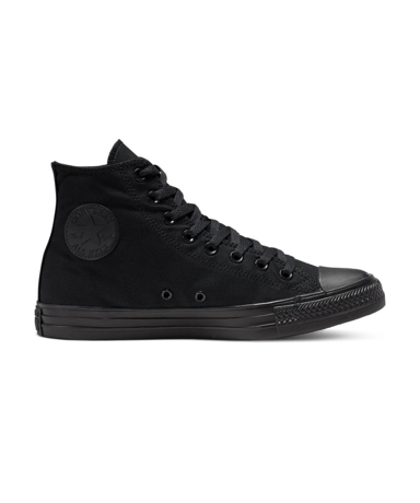 Converse All Star Unisex Chuck Taylor High Top Turnschuhe - Schwarz Monochrom