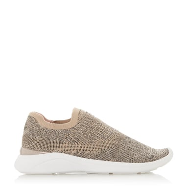 Dune Ladies EASY SLIP ON Knitted Trainers