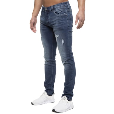 ETO | Herren Hyperstretch Jeans mit Distress-Effekt