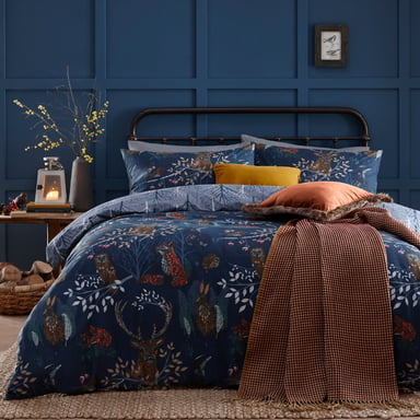 Forest Fauna Woodland Duvet Cover Set
