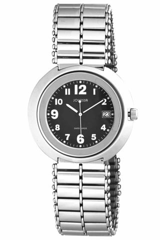 Jowissa Herren-Armbanduhr aus Schweizer Edelstahl - Silber