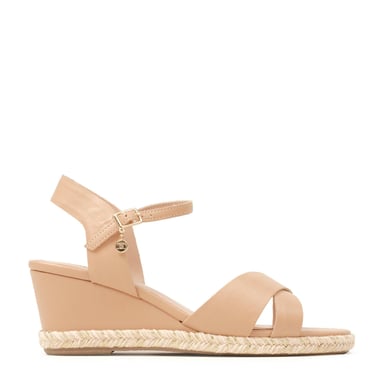 Dune Ladies KIWI XX Espadrille Trim Wedge Heel Sandals