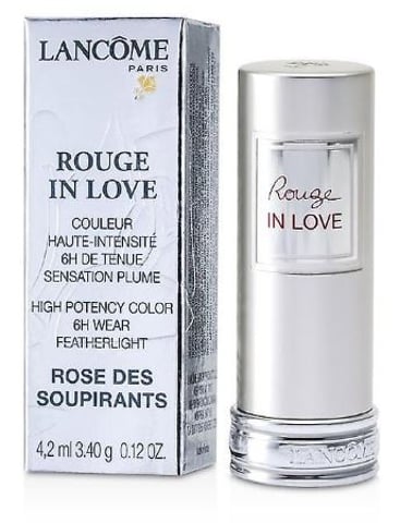 LANCOME ROUGE IN LOVE LIPSTICK 351B ROSE DES SOUPIRANTS 4.2ML