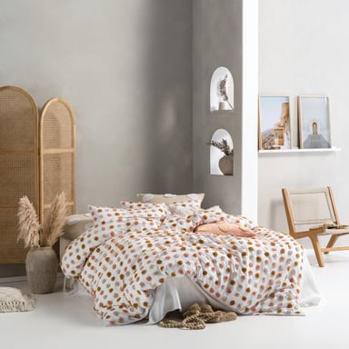 Haze Duvet Set Pink/Sand