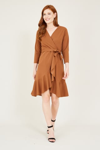 Wrap Front Dress