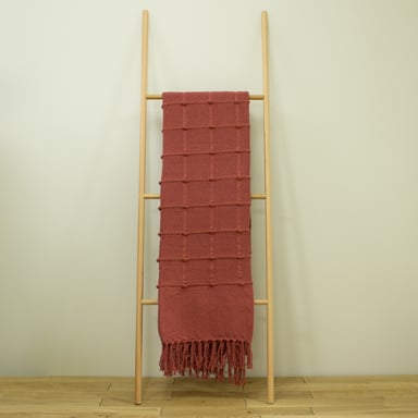 Motti-Decke Rote Ton