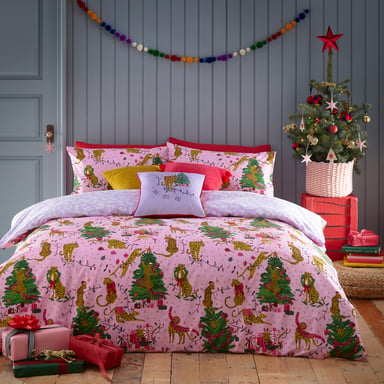 Purrfect Christmas Bettbezug-Set