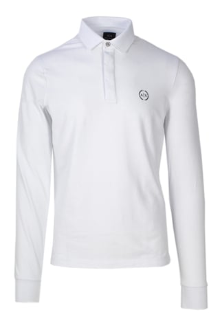 Armani Exchange Herren Polo in Weiß