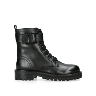 Kurt Geiger London Leather Kgl South Laceup Drench Boots