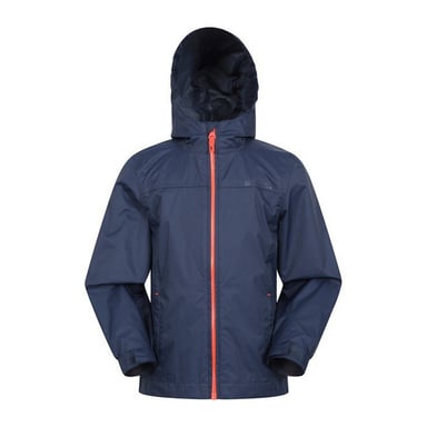 Mountain Warehouse Childrens/Kids Torrent Taped Seam Waterproof Jacket (Blau)