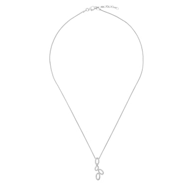 Orphelia Damen-Kette aus 925er Sterlingsilber mit Anhänger – Silber ZH-7308