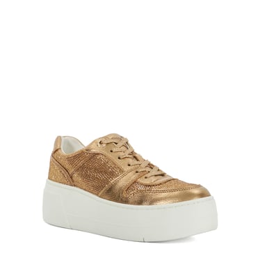 Dune Ladies Evangelyn - Lace Up Chunky Flatform Trainers