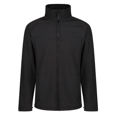 Regatta Uproar Herren Softshell-Fleecejacke, windabweisend (Schwarz)