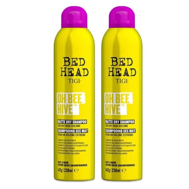 Tigi Bee Hive Dry Shampoo for Volume & Matt Finish 238ml 2pk