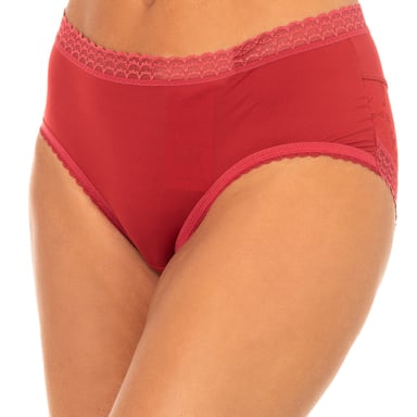 Elegance Spitze zurück Höschen P07I4 Frau