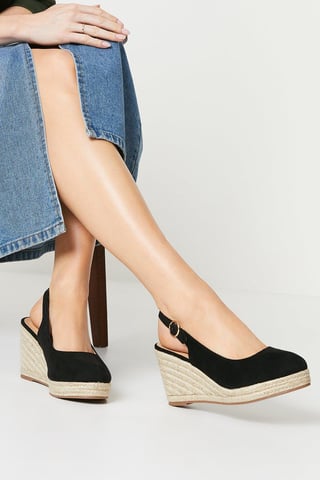 Wide Fit Riya Slingback Wedges