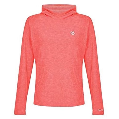 Dare 2B Damen Kapuzenpullover Sprint City besonders leicht (Koralle)