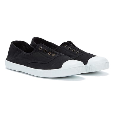Victoria Inglesa Elastico Womens Trainer - (Schwarz)
