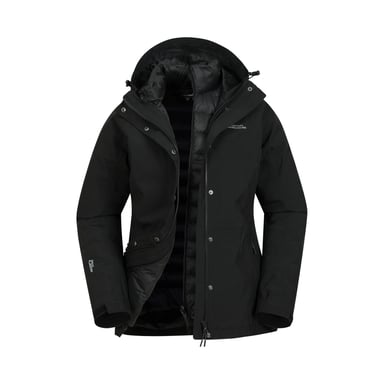 Mountain Warehouse - "Alaskan" Steppjacke für Damen (Schwarz)