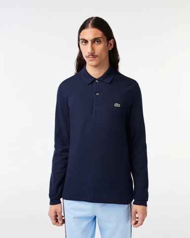 Lacoste Original L.12.12 Herren Langarm-Poloshirt aus Baumwolle