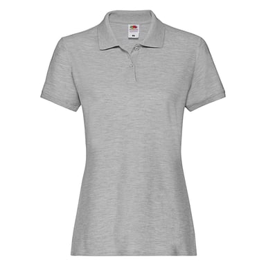 Fruit of the Loom - "Premium" Poloshirt für Damen (Athletic Grau)