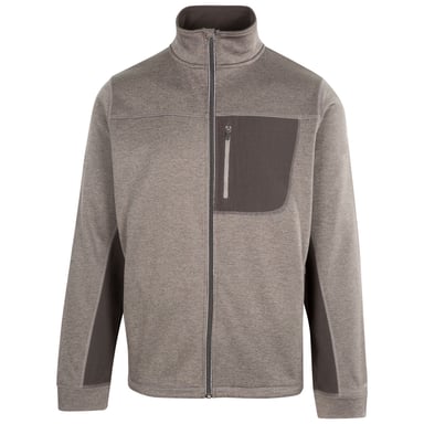 Trespass Herren Radnage Marl AT200 Fleece Jacke (dunkelgrau)