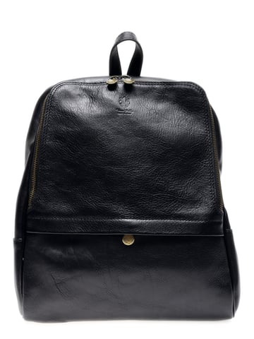 Anna Luchini SS22 AL 3132 Noir Cuir de vachette Sac