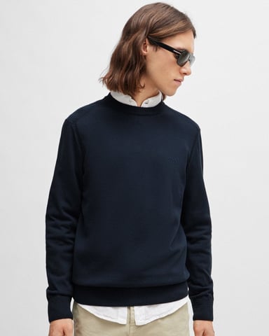 BOSS Orange Asac C Herren Rundhals-Pullover