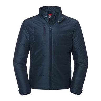 Russell Mens Cross Gepolsterte Jacke (French Navy)