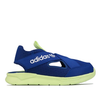 Sandales 360 adidas Originals Pour Garçon en Bleu Roi Blanc