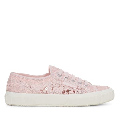 Superga - Herren/Damen Unisex Sneaker "2750", Makramee (Blassrosa/Avorio)