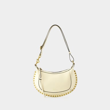 Oskan Moon Crossbody - Isabel Marant - Leder - Creme