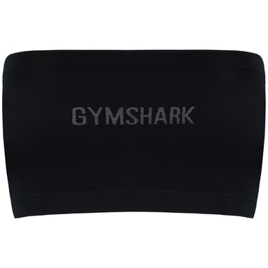Gymshark Seamless Damen Bandeau in Schwarz