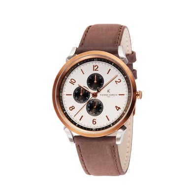 Pierre Cardin Pigalle Nine Braun Herren Armbanduhr CPI.2022