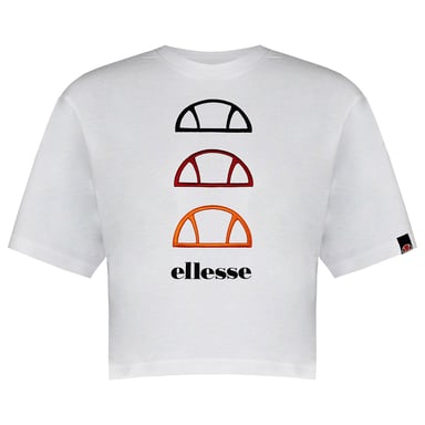 Ellesse – Deway – Kurzes Damen-T-Shirt in Weiß