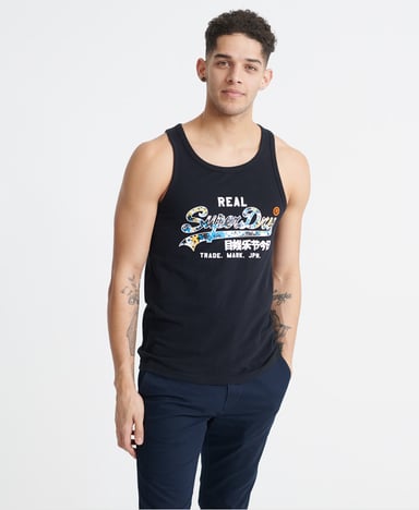 SUPERDRY Débardeur molletonné à logo Vintage