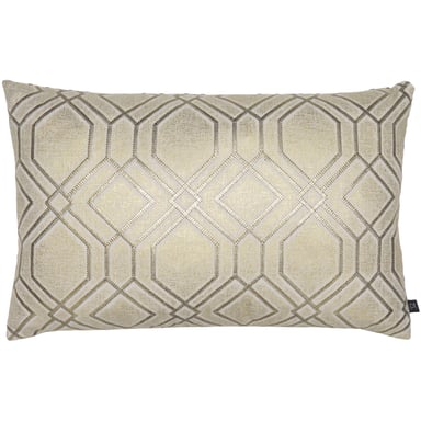 Prestigious Textiles Othello Geometrisches Feder gefülltes Kissen